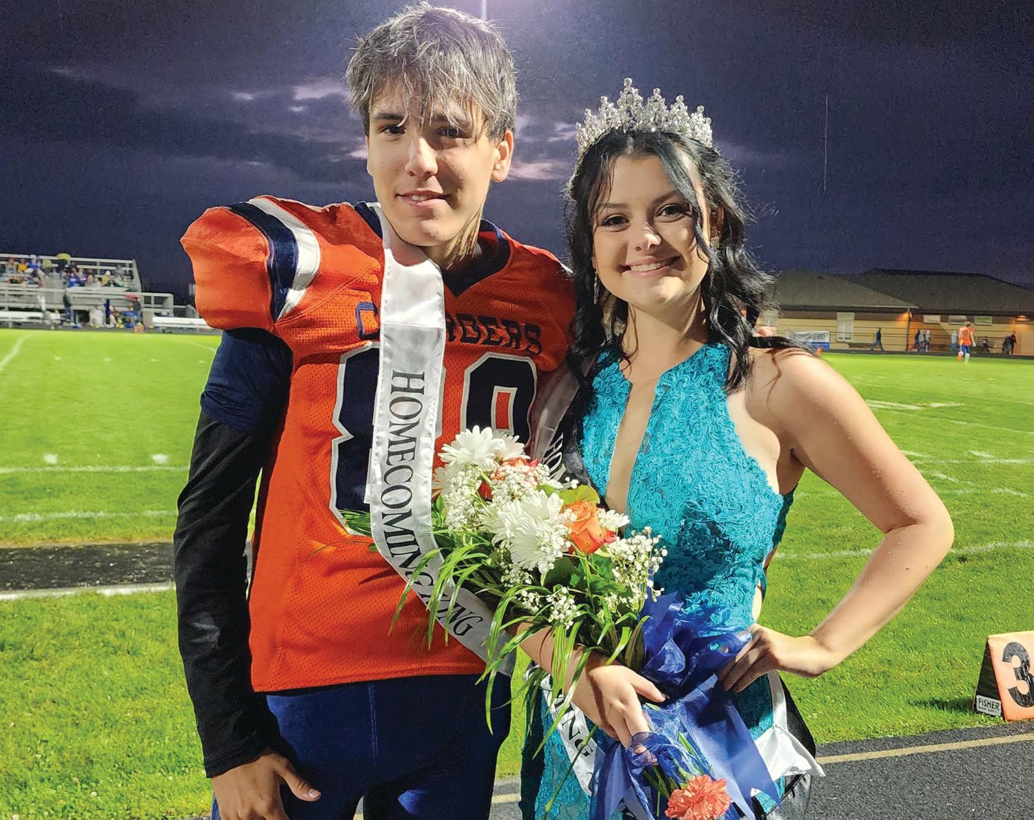 Marc Infantes Mancebo and Macie Allen were crowned Friday as the 2022 Homecoming King and Queen at North Montgomery High School.